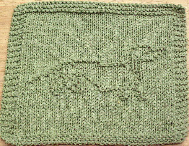 Dachshund Dishcloth