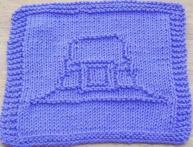 Pilgrim Hat Dishcloth