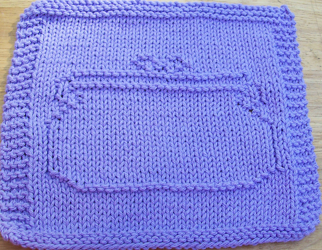 Grandma's Change Purse Dishcloth