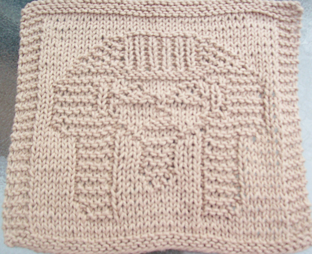 King Tut Knit Dishcloth 