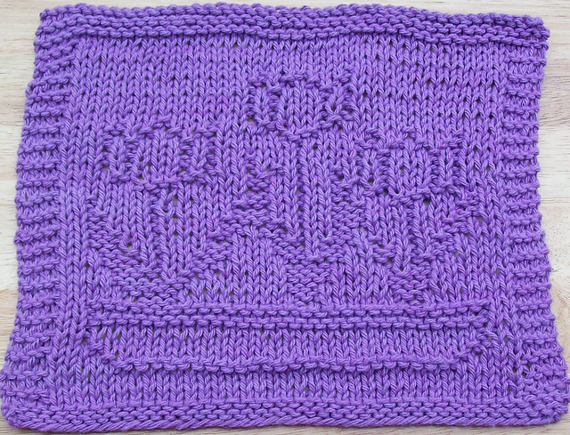 Tulips Dishcloth