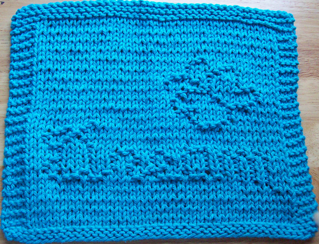 Dream Knit Dishcloth Pattern 