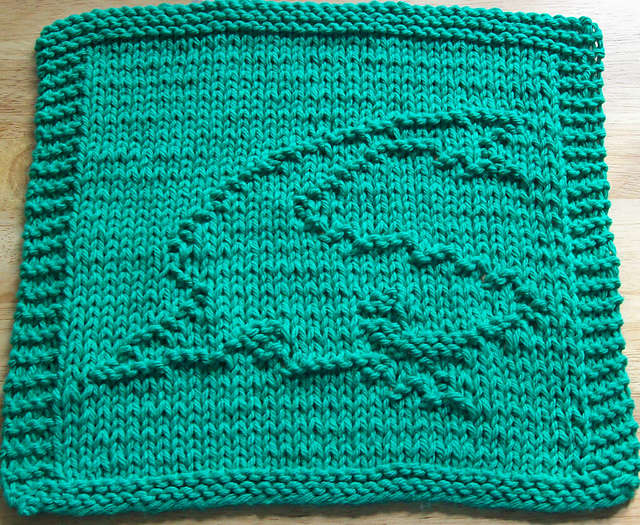 Shark Knit Dishcloth 