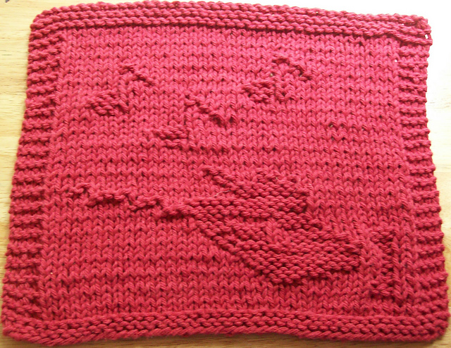 Conducting Knit Dishcloth 