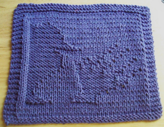 One, Two... Knit Dishcloth 