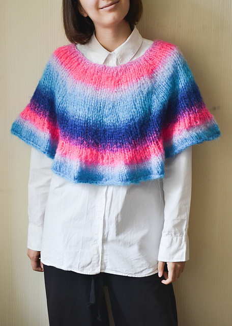Stranger Yoke Poncho
