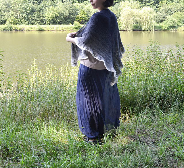 Dancing Shadows Shawl