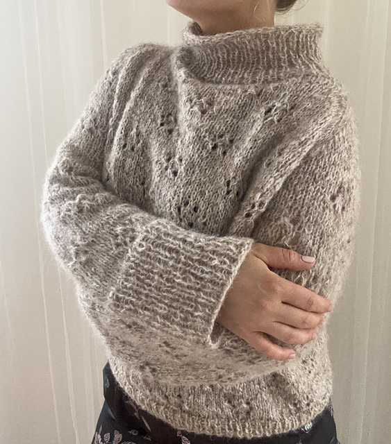 September Strawberry Sweater