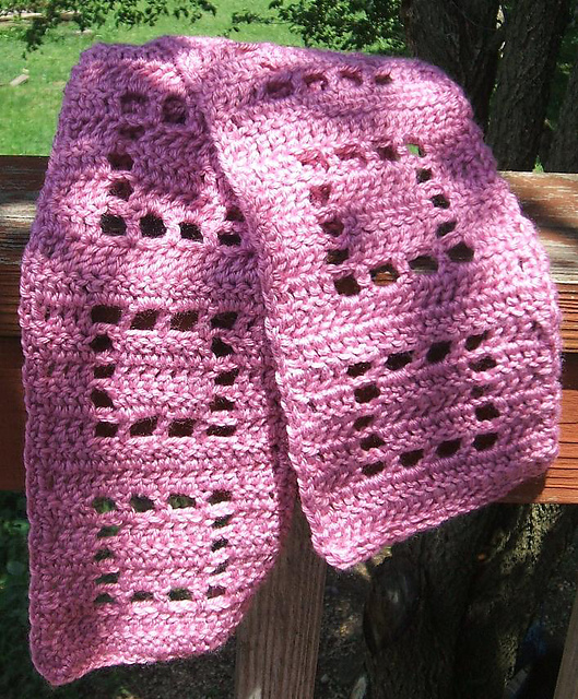 Floating Blocks Scarf