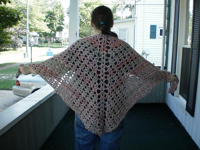 Ravelry: V-Stitch Shawl Pattern pattern by Kristy Marriott