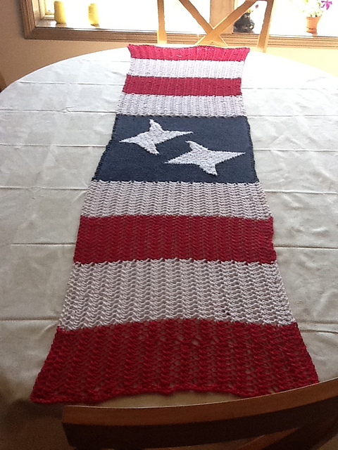 Patriotic Table Runner