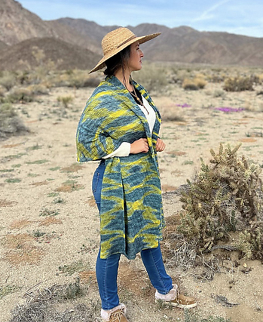 Flaxen Prairie Shawl