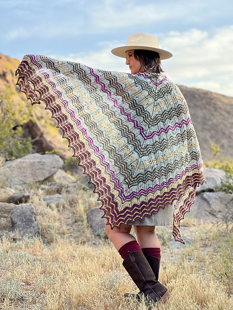 Coffee All Day Long Shawl