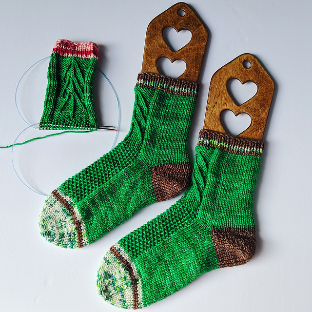 Twinkling Tree Slippers