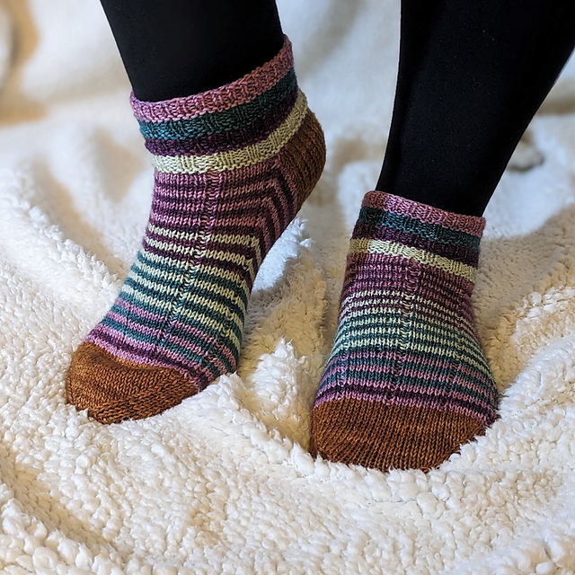 Blaze a Swathe Socks