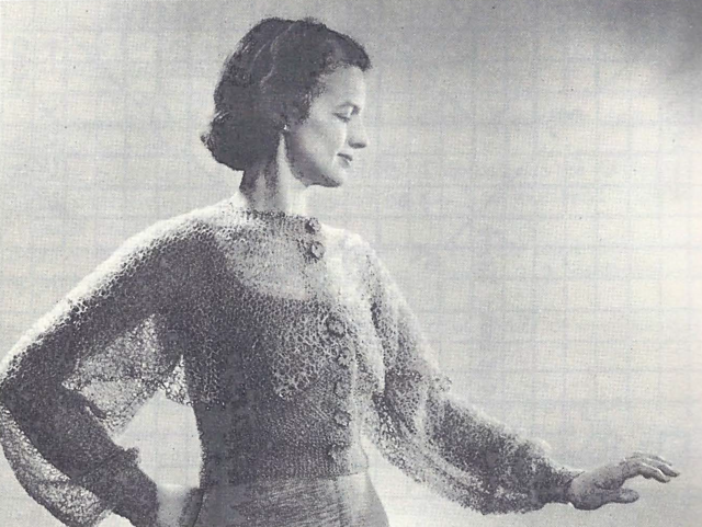 Bodice Blouse with Cape Scarf