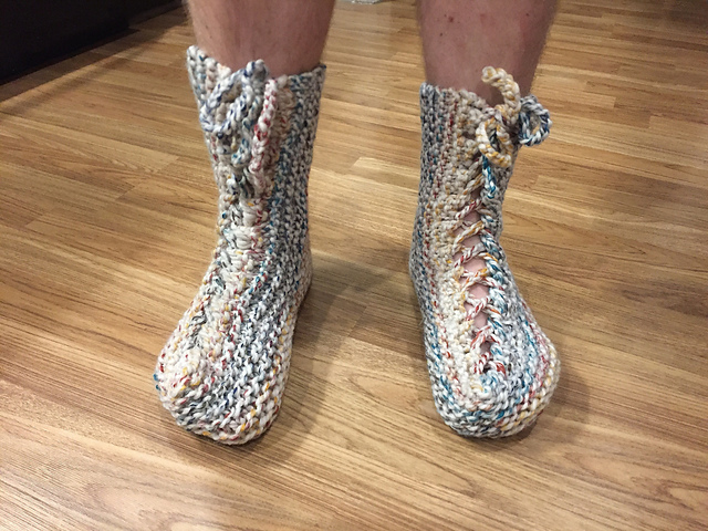 Grandpa’s Slipper Boots
