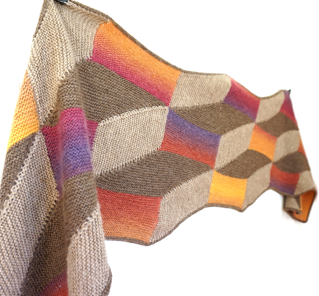 Playing with Parallelograms Shawl