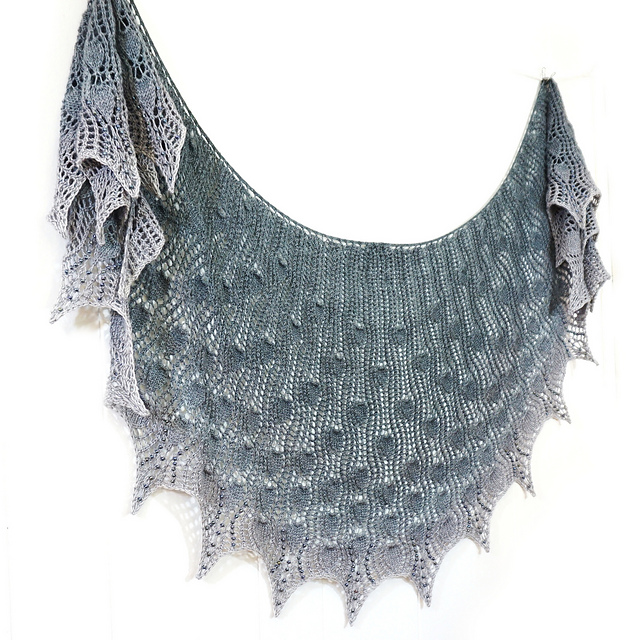 A Light Drizzle Shawl