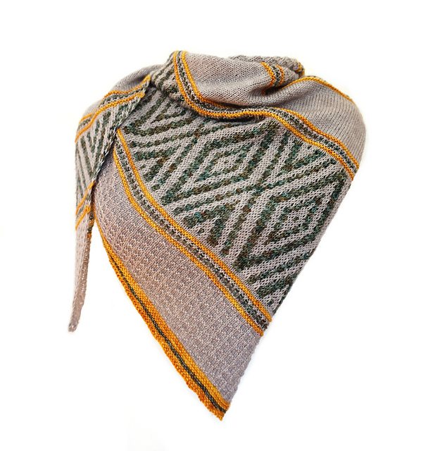 Castle Peak Shawl