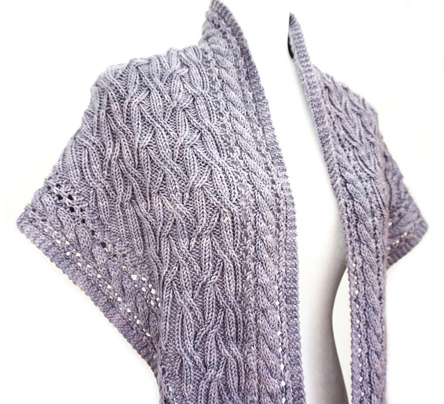 Hill and Stream Shawl