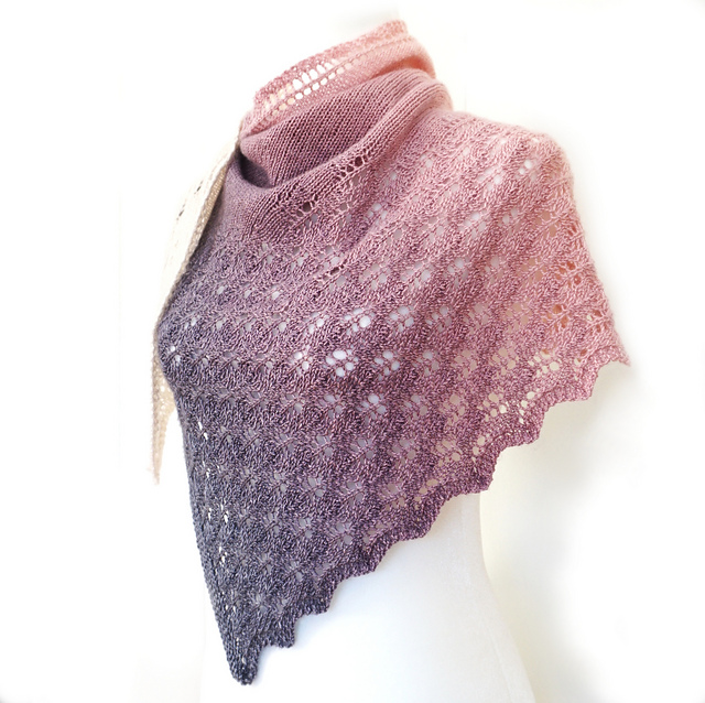 Early Morning Flurries Shawl