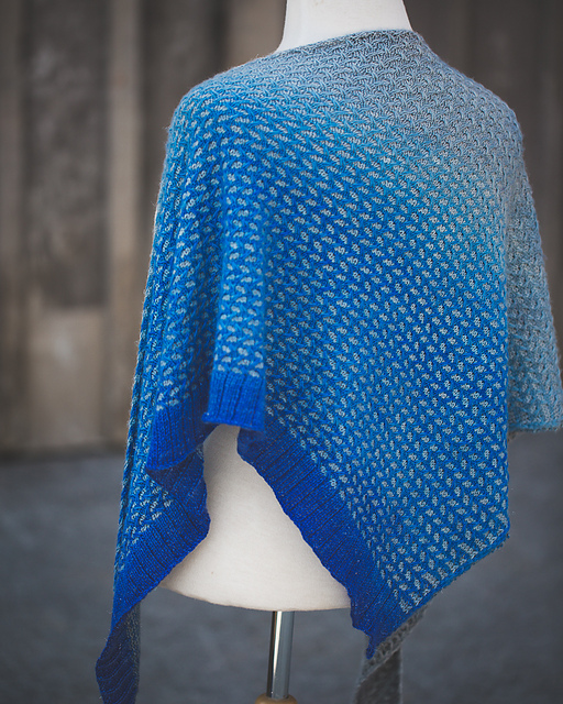 Drifting Skies Shawl