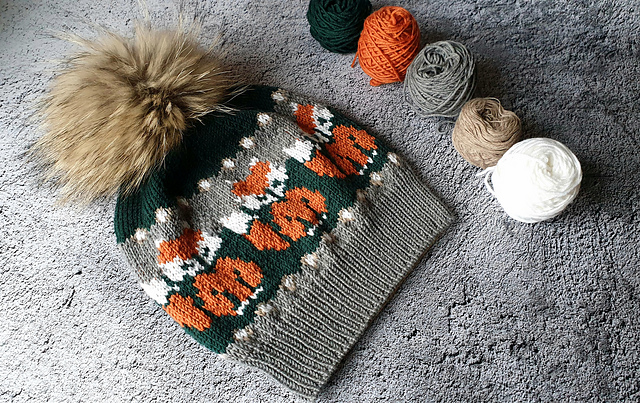 Knit Foxy Hat