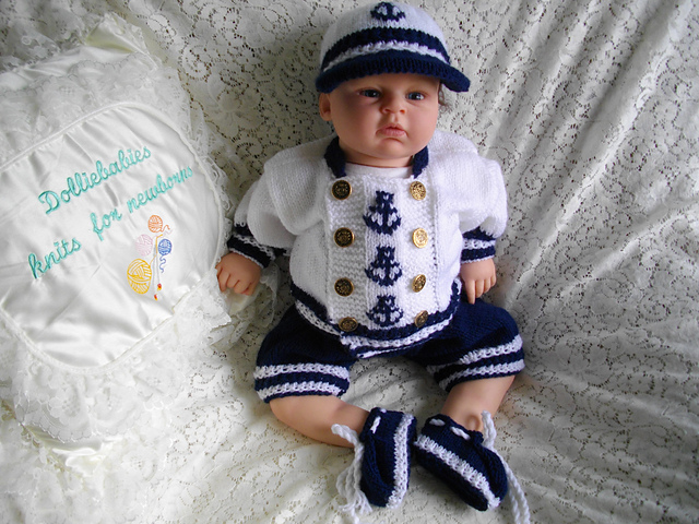 36. Sailor Boy Baby Set