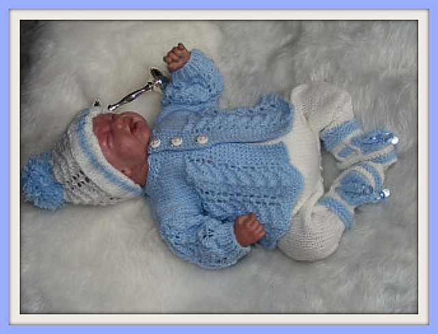 4. Premature Boy's Matinee Set