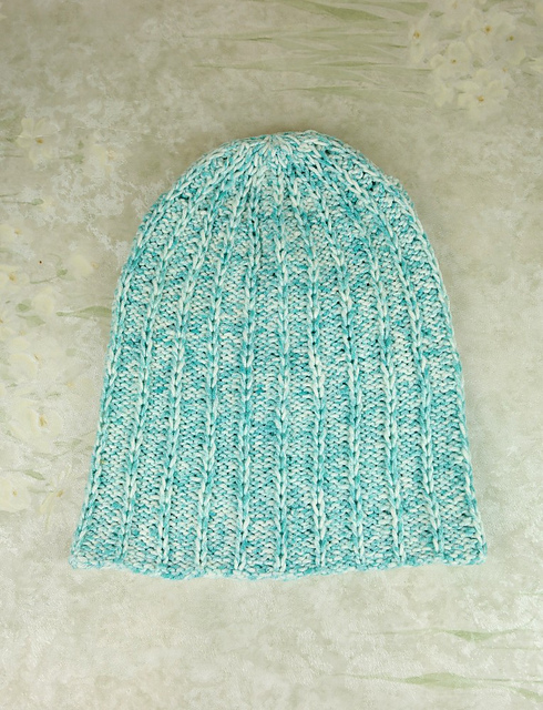Boy's slouchy ribbed hat