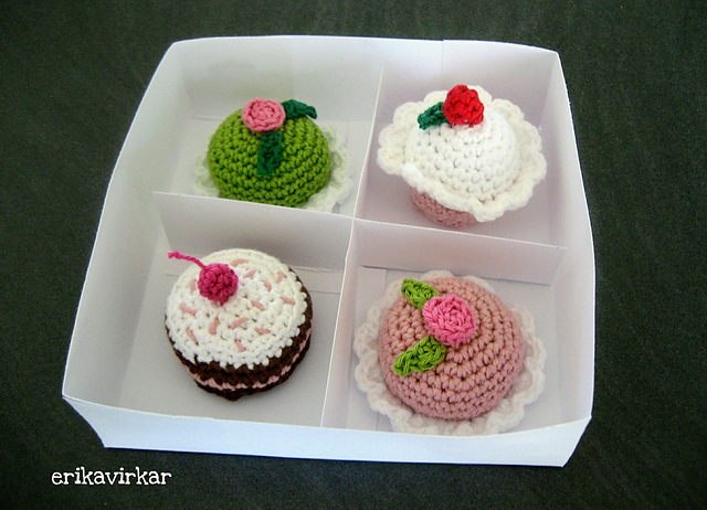 Small marzipan cake