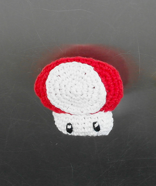 Mario mushroom magnet