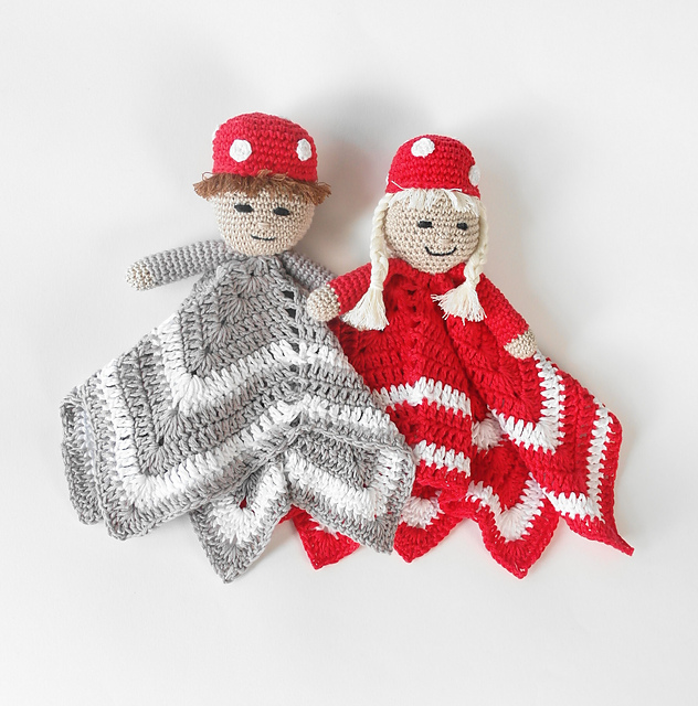 Amanita doll lovey