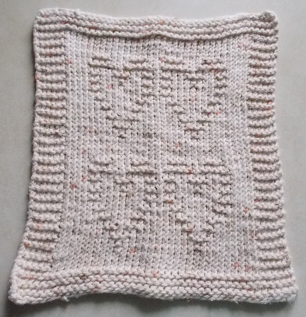 Hearts Quartet Dishcloth