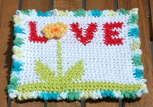 Love is in the Air Potholder
