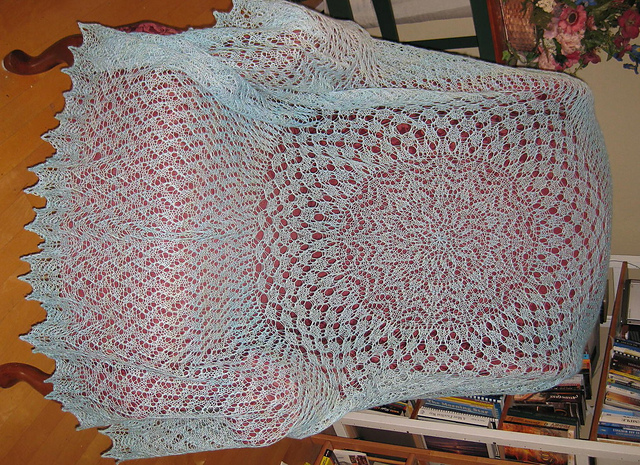 Dahlia Shawl