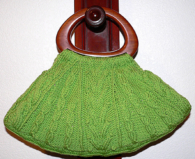Aran Cabled Bag