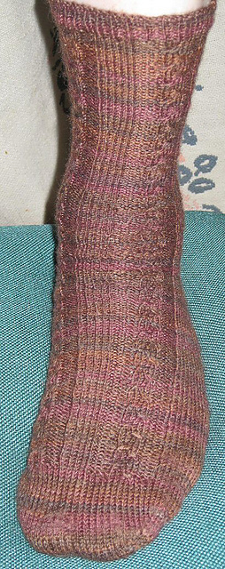 Woven Cable Socks