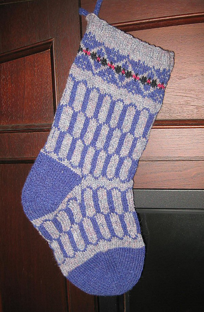 Romanesque Christmas Stocking