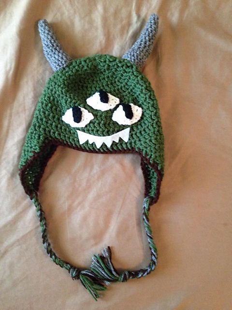 Three-Eyed Monster Hat