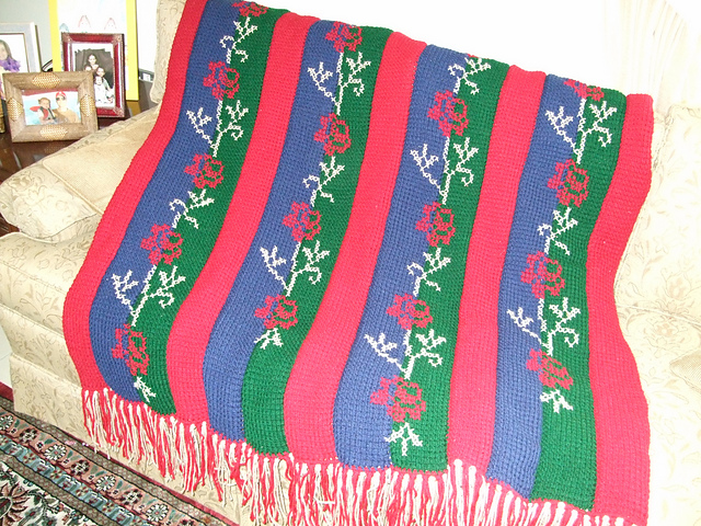 Country Rose Afghan