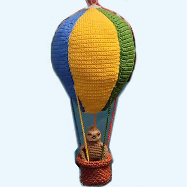 Hot Air Balloon and Sloth