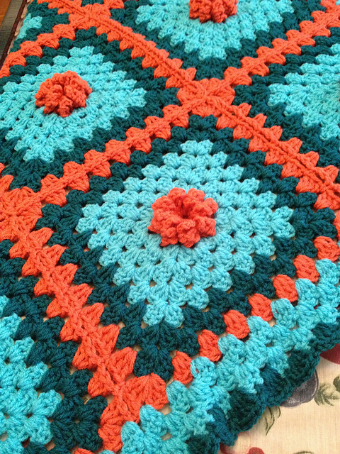 Lela's Flower Granny Square