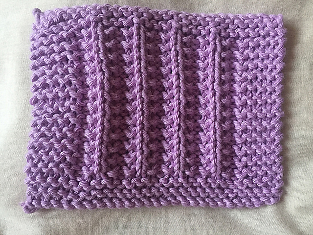 Ravelry: SEEDED RIB Bonding Squares pattern by DonnaMaria 04 UK