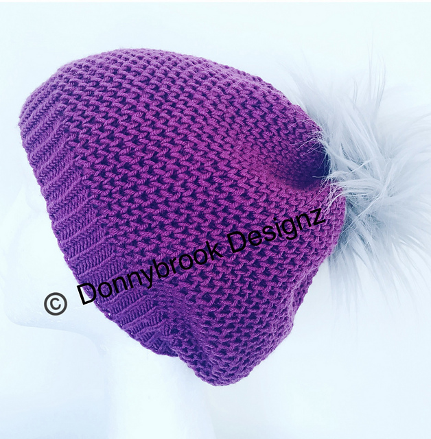 Honeycomb Brioche Hat