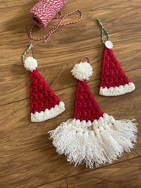 Crochet Santa Gonk/ Father Christmas Hat