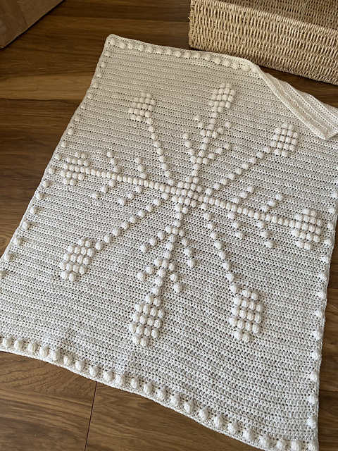 Crochet Snowflake Blanket