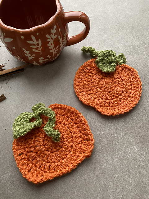 Pumpkin Coaster Garland