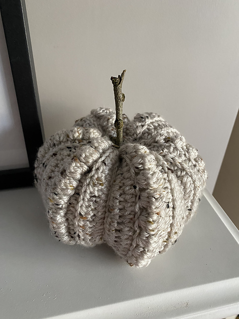 3D Crochet Pumpkin